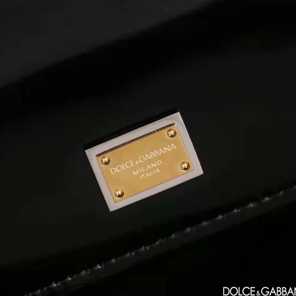 Dolce Gabbana D&G Small Sicily Handbag for Women in Black