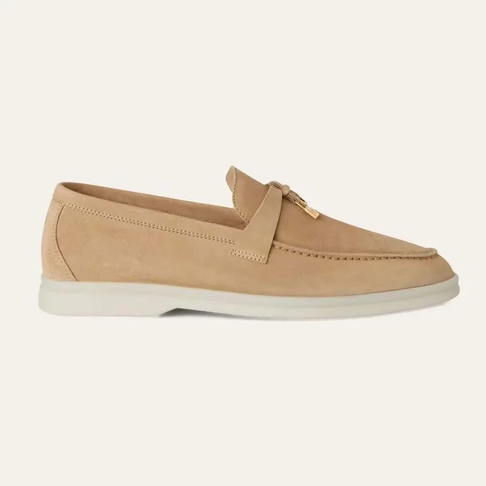 Loro Piana Summer Charms Walk Loafers for Unisex in Natural Loro Piana Summer Charms Walk Loafers for Unisex in Natural