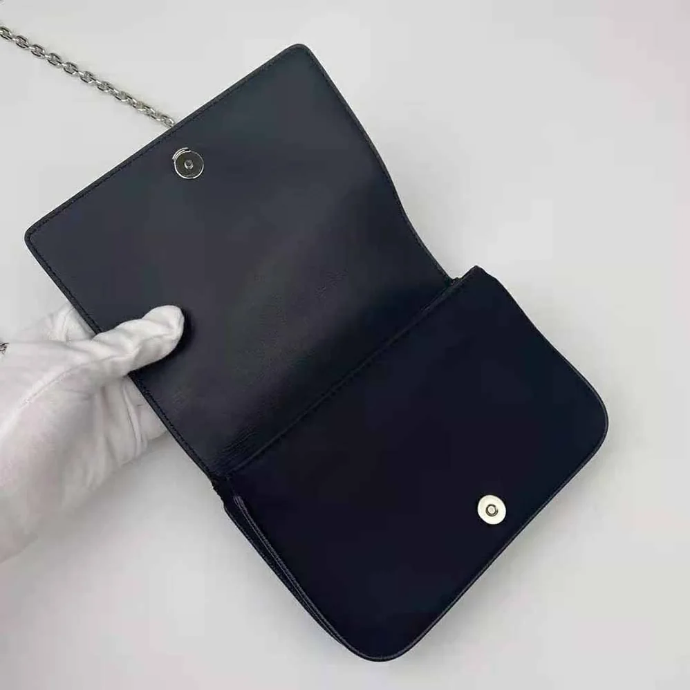 Prada Nylon and Saffiano Leather Shoulder Bag for Women in Black