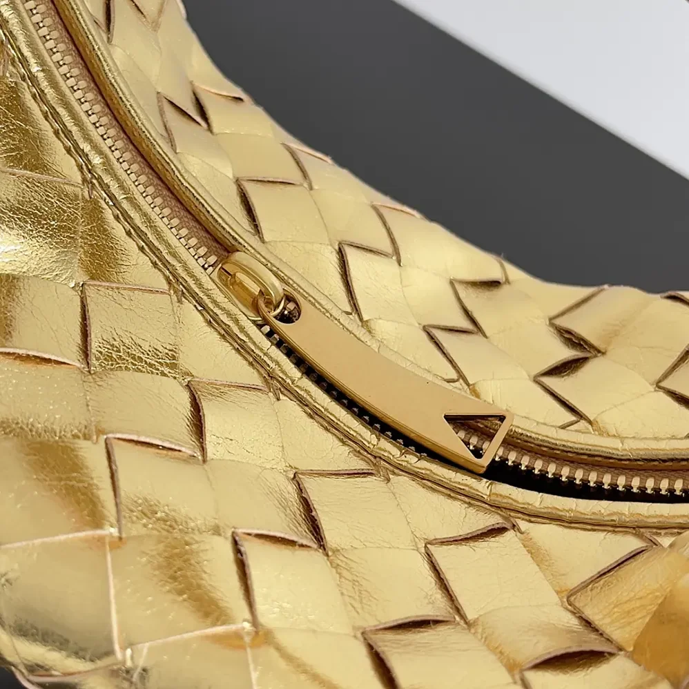 Bottega Veneta Mini Jodie for Women in Gold Bottega Veneta Mini Jodie for Women in Gold