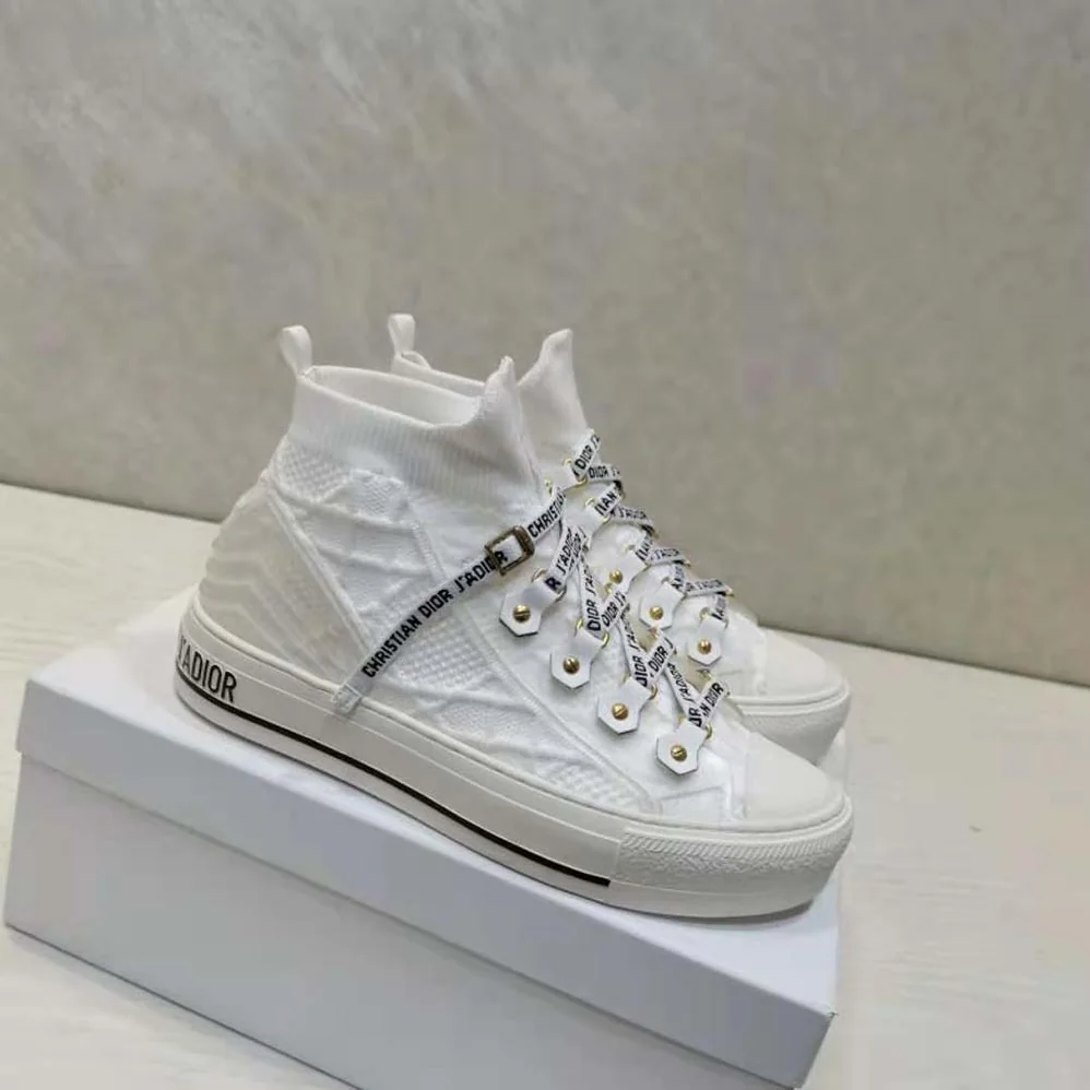 Dior Walk'n'dior Sneaker White Cannage Technical Mesh for Women