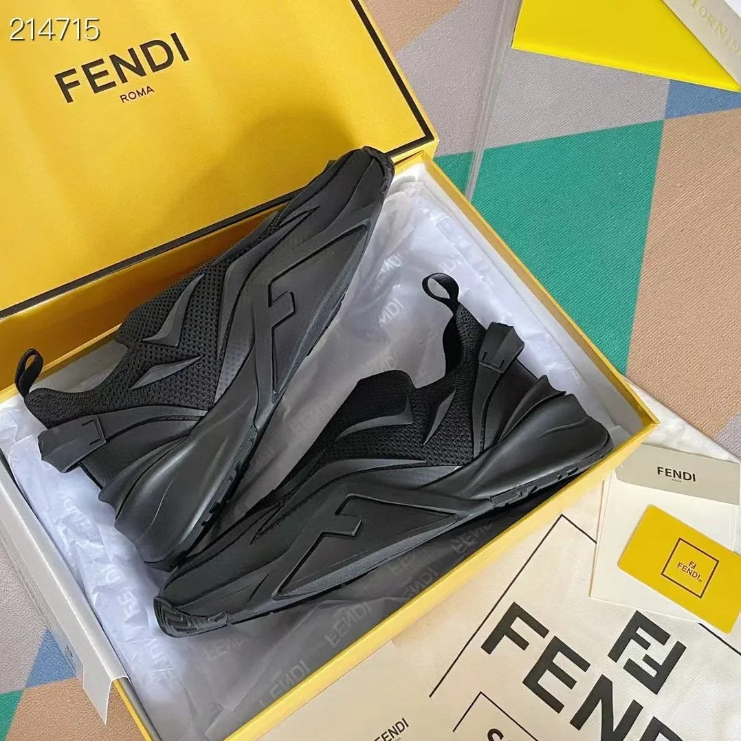 Fendi Flow Black Sneakers 7E1504AHI8F0ABB Fendi Flow Black Sneakers 7E1504AHI8F0ABB