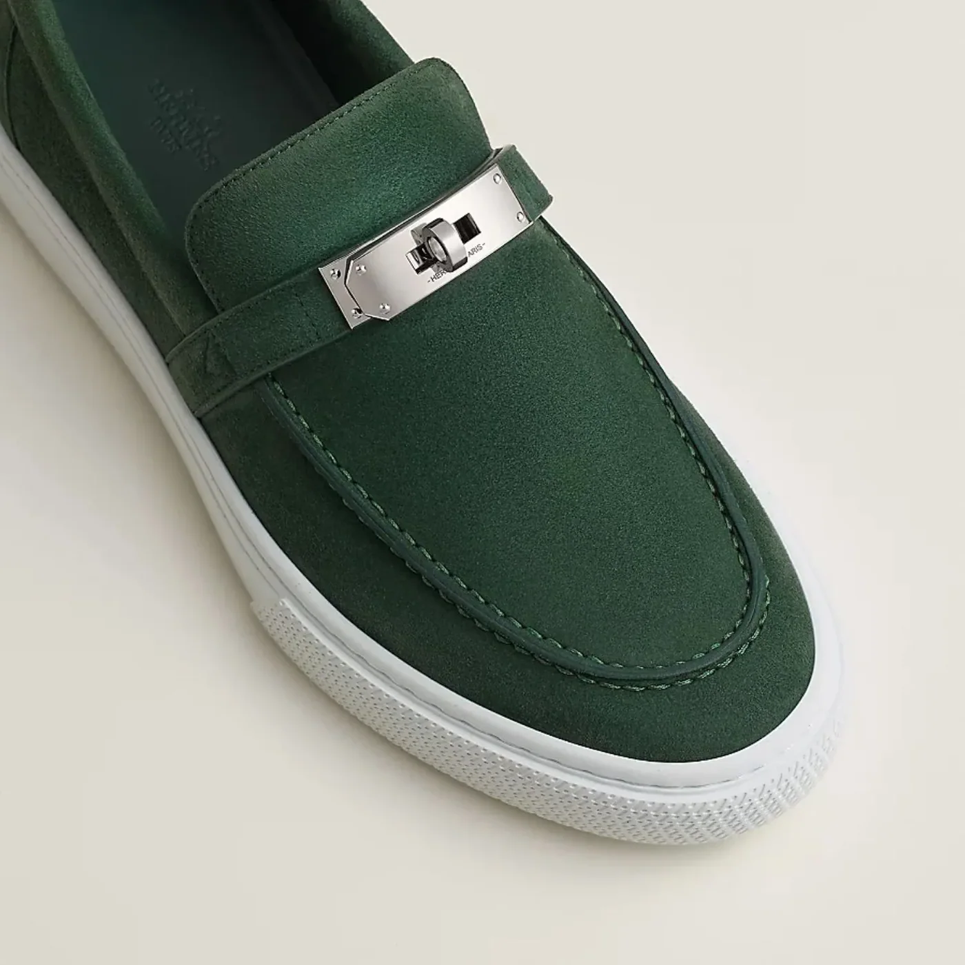Hermes Game Slip in on Sneaker Vert Bouteille Hermes Game Slip in on Sneaker Vert Bouteille