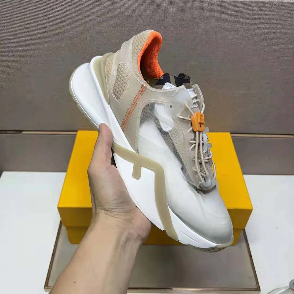 Fendi Flow Beige Nylon Low for Men in tops