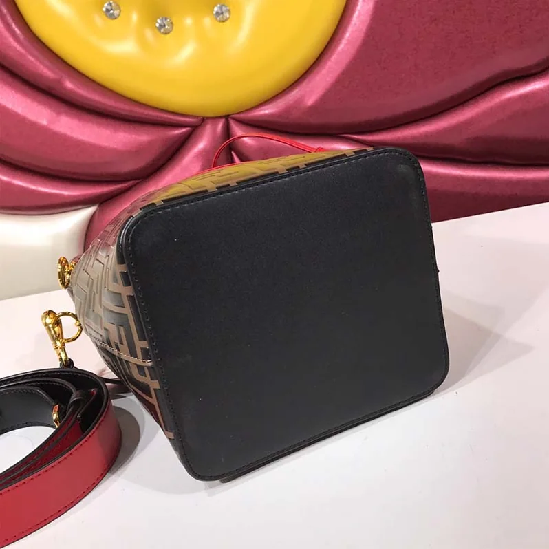 Fendi Mon Tresor Multicolor Leather Bag for Women Fendi Mon Tresor Multicolor Leather Bag for Women