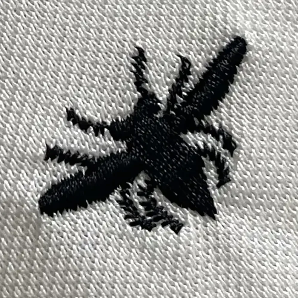 Dior Polo Shirt with Bee Embroidery White Cotton Piqué for Men