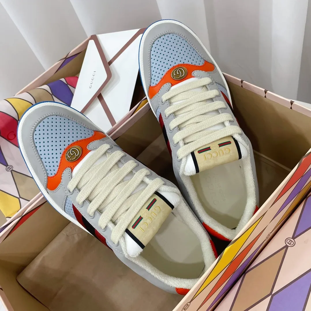 Gucci Screener Sneaker Grey for Women