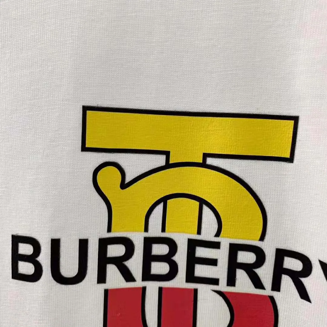 Burberry Monogram Motif Cotton Oversized T-Shirt for Men in White