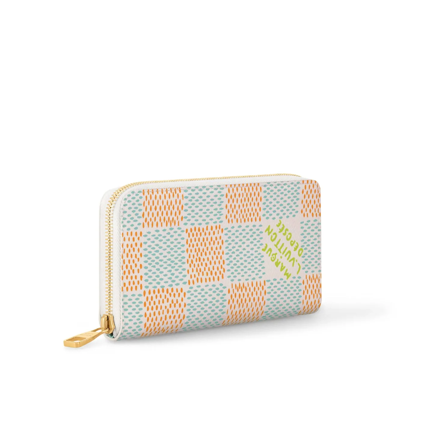 Louis Vuitton Zippy Vertical Wallet White 3.9 Inches/ Louis Vuitton Zippy Vertical Wallet White 3.9 Inches/