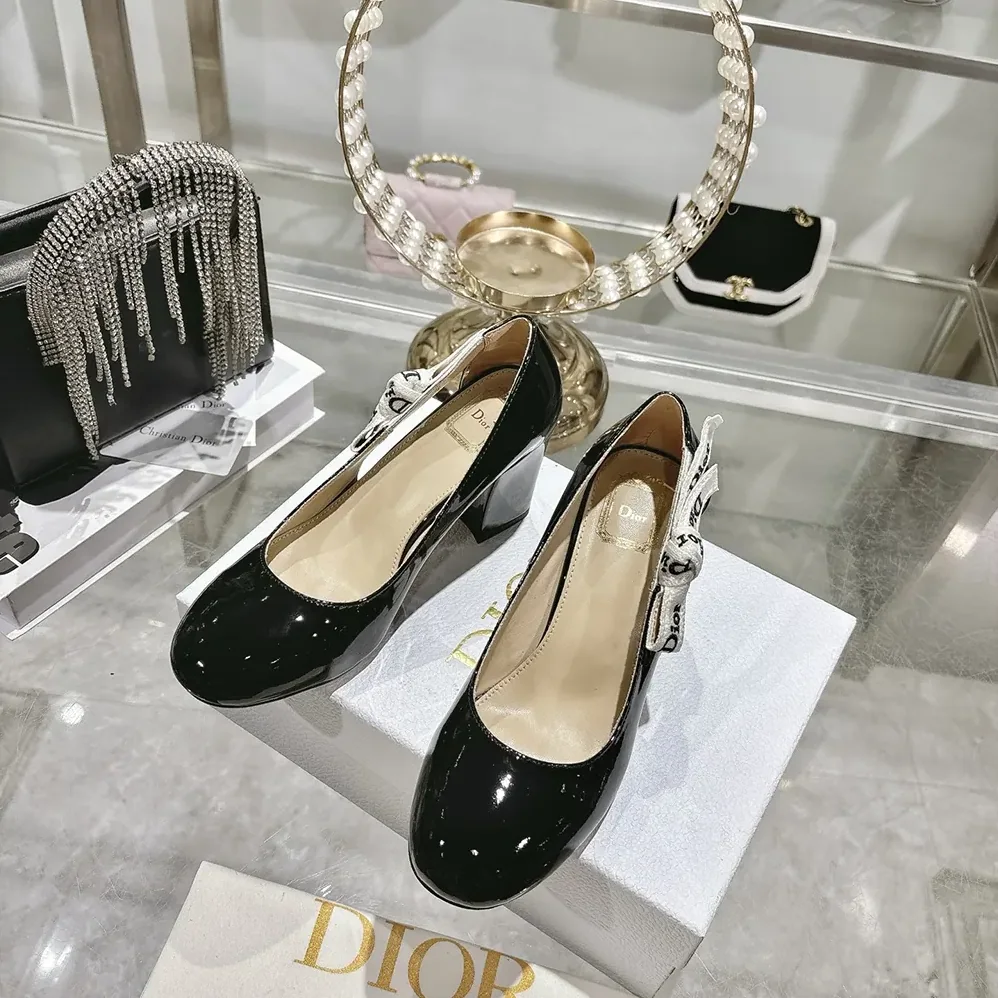 Dior J'Adior Pump Black Patent Calfskin for Women
