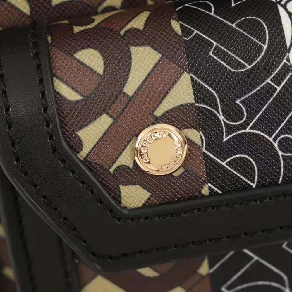 Burberry Mini Monogram Stripe E for Women in canvas Pocket Bag Burberry Mini Monogram Stripe E for Women in canvas Pocket Bag