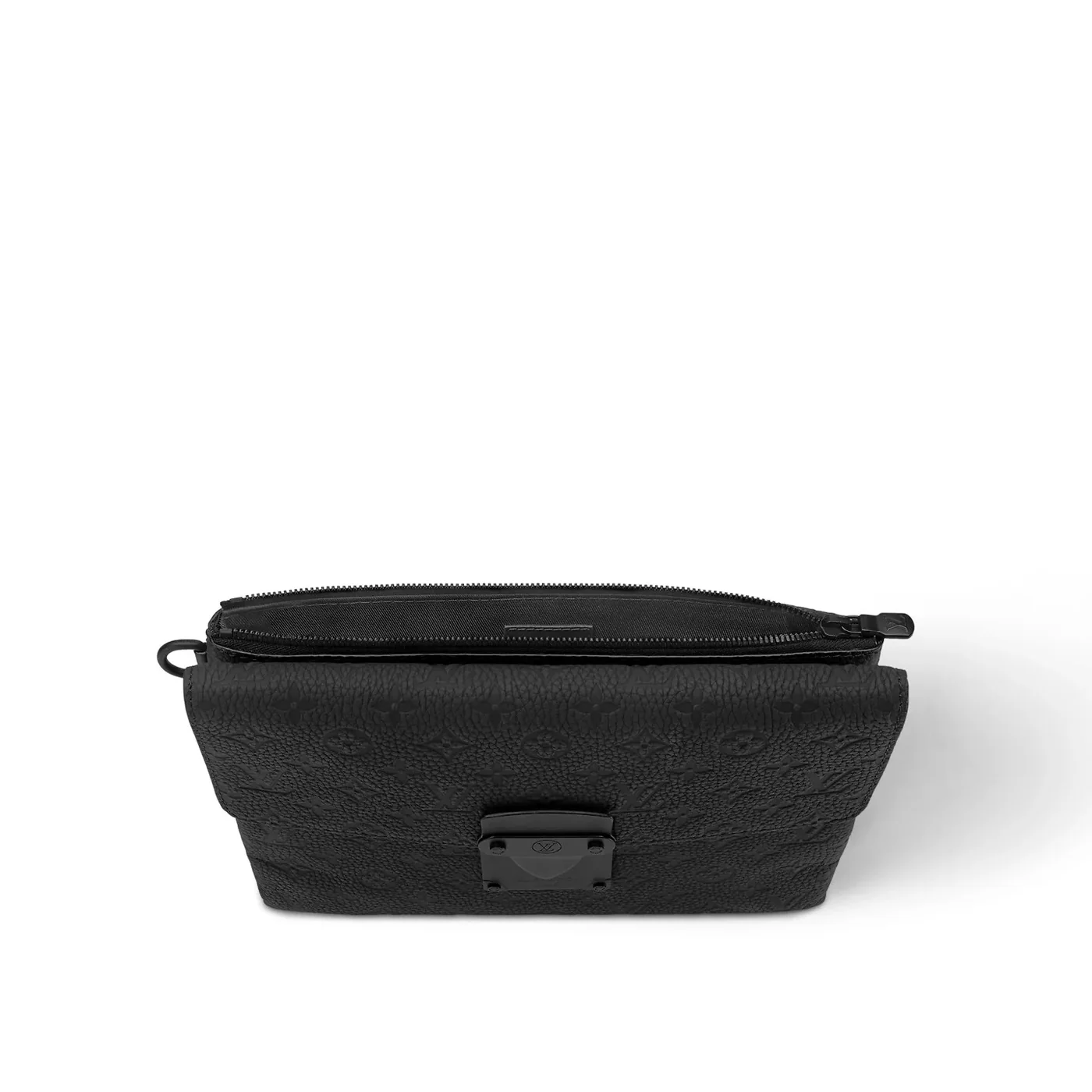 Louis Vuitton Pochette S-Lock Pouch / Black Black Hardware