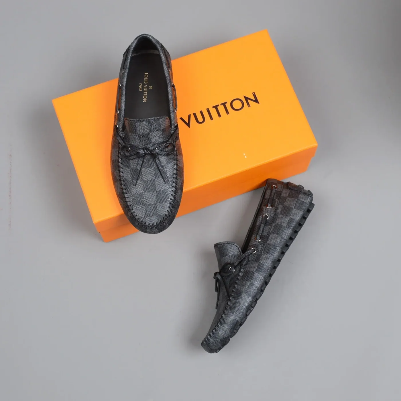 Louis Vuitton Driver Moccasin Black Virgil Abloh Louis Vuitton Driver Moccasin Black Virgil Abloh
