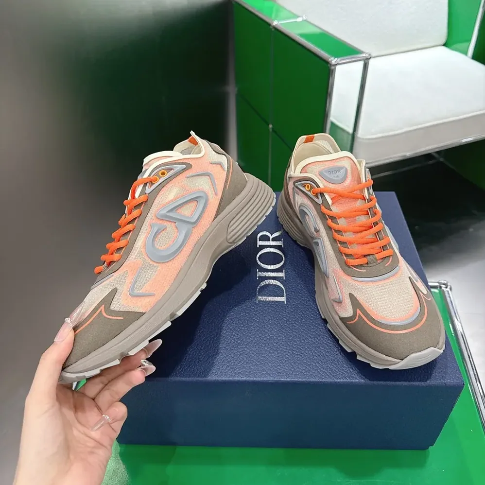Dior B30 Countdown Tech Sneaker Beige Semi-Transparent N3O Nylon for Unisex Dior B30 Countdown Tech Sneaker Beige Semi-Transparent N3O Nylon for Unisex