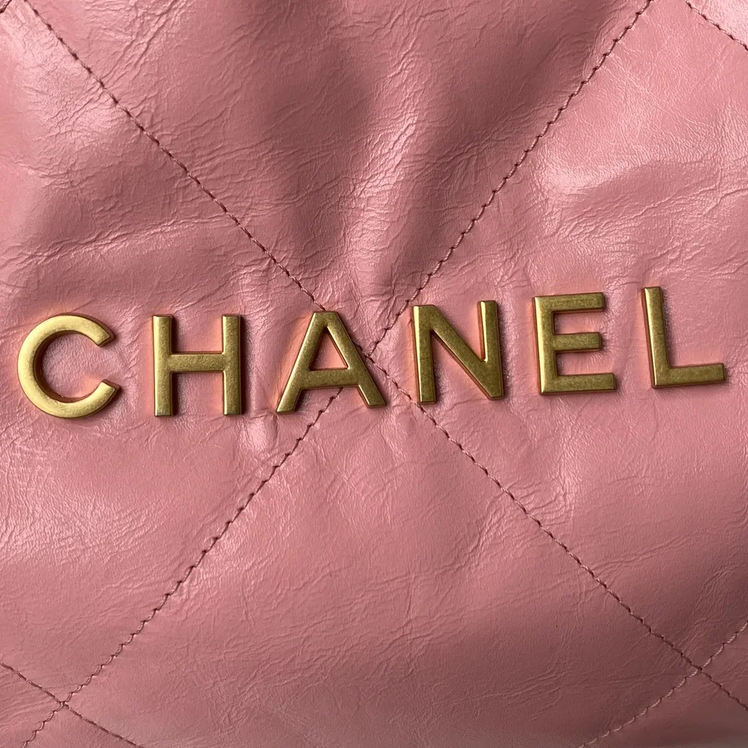 Chanel Large Backpack in Light Pink Gold Hardware Chanel Large Backpack in Light Pink Gold Hardware