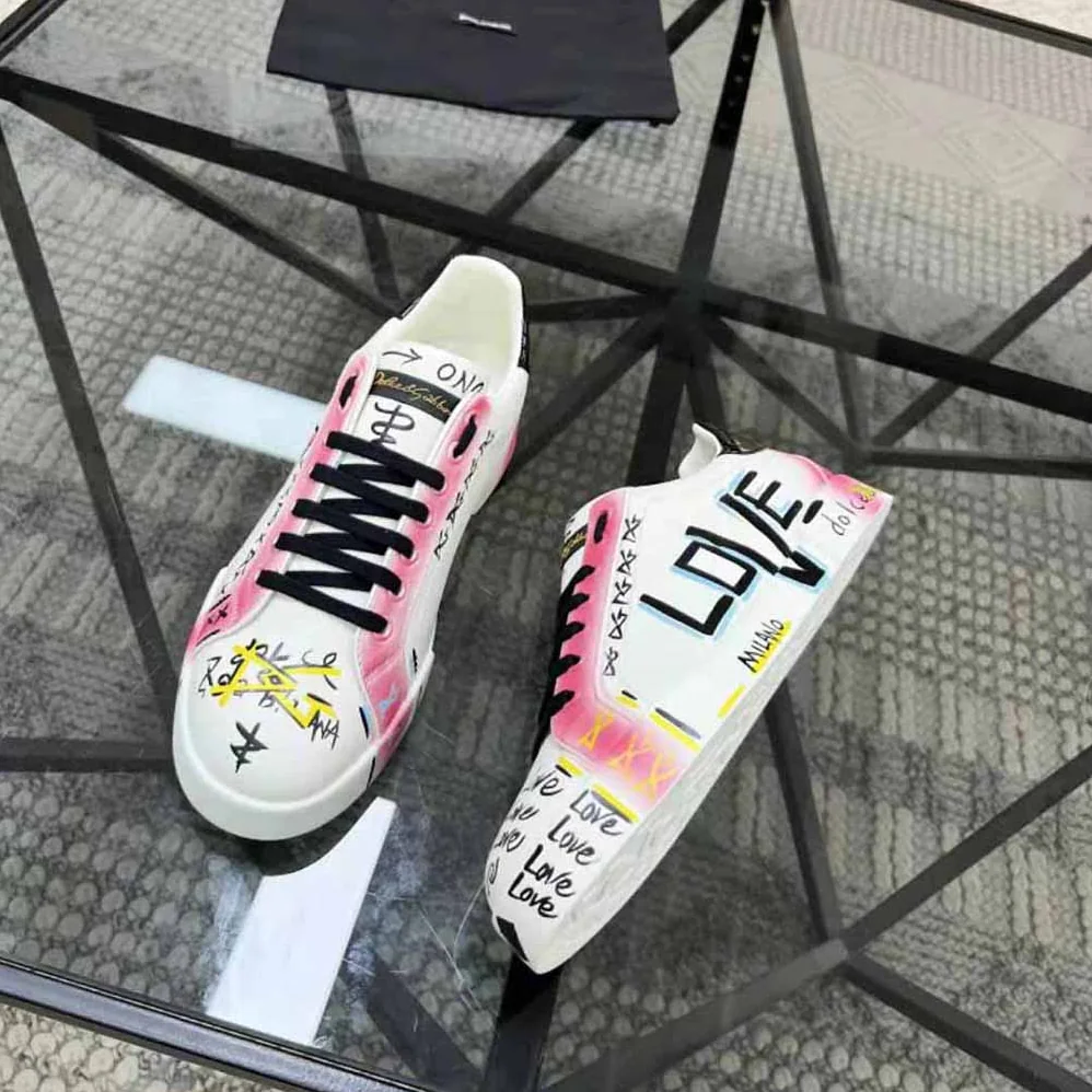 Dolce Gabbana D&G Limited Edition Portofino Sneakers for Unisex Dolce Gabbana D&G Limited Edition Portofino Sneakers for Unisex