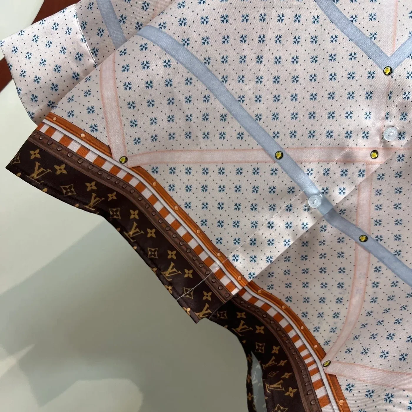 Louis Vuitton Trunk Print Shirt Pink Louis Vuitton Trunk Print Shirt Pink
