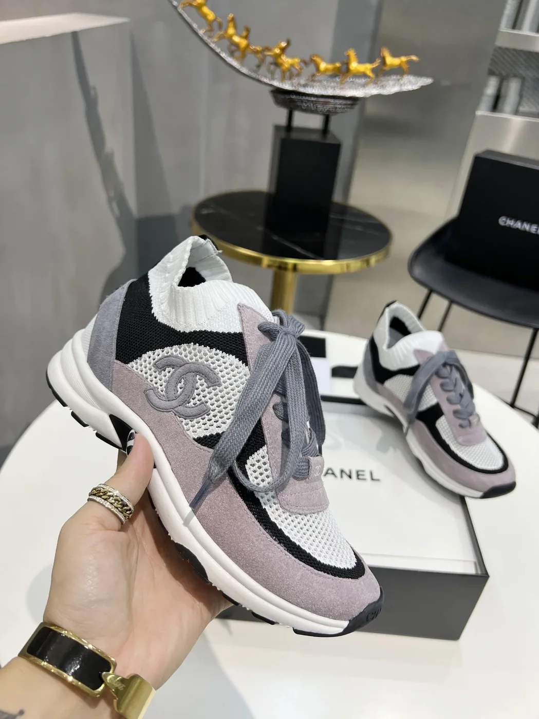 Chanel Sneakers Purple , Shoes Chanel Sneakers Purple , Shoes