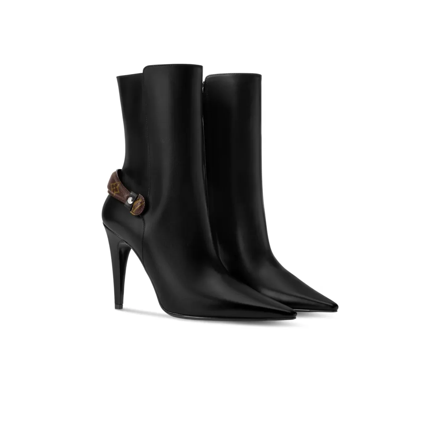 Louis Vuitton Legacy Ankle Boots Black 1AIEUG Louis Vuitton Legacy Ankle Boots Black 1AIEUG