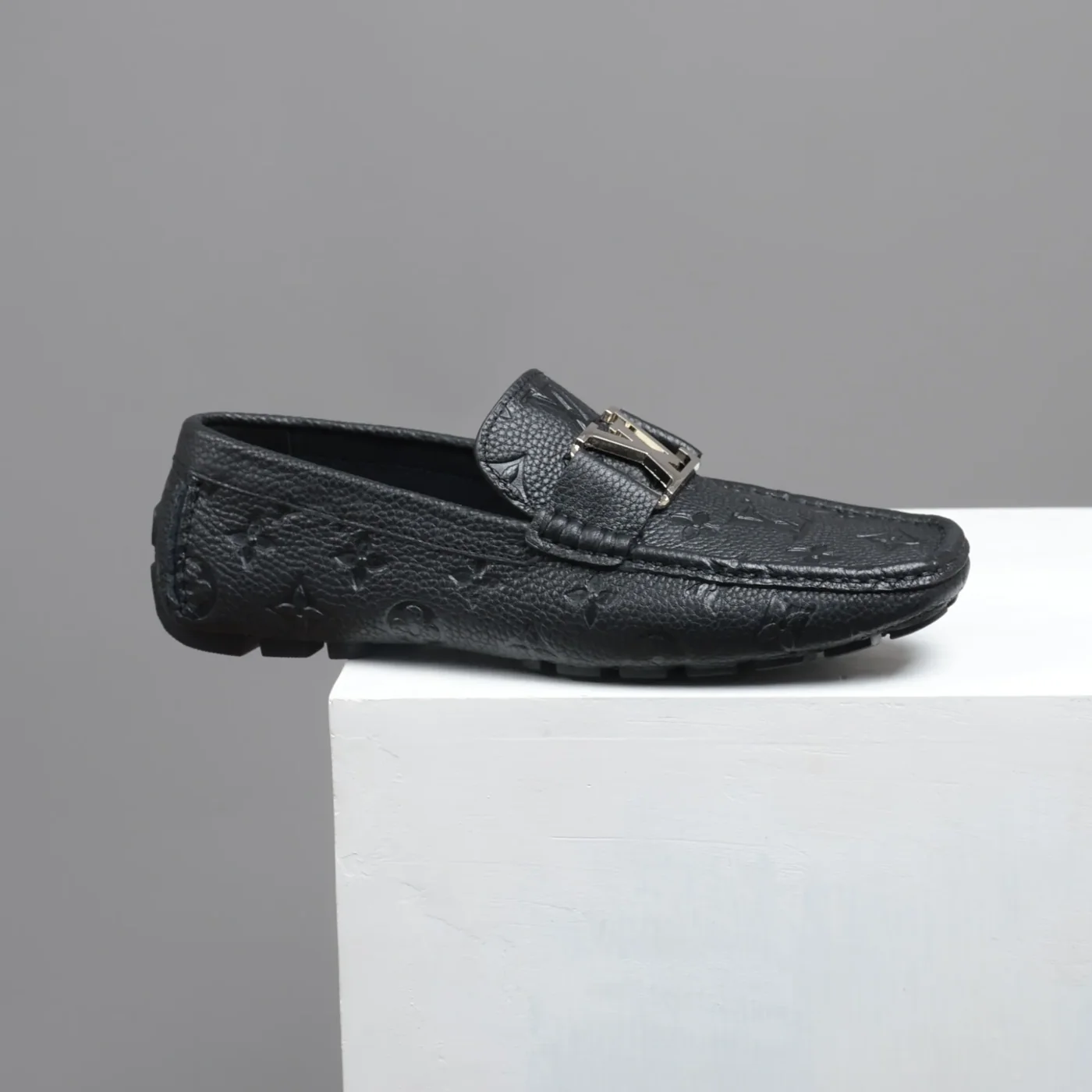 Louis Vuitton Monte Carlo Mocassin Black LV 1A9F9Q Louis Vuitton Monte Carlo Mocassin Black LV 1A9F9Q