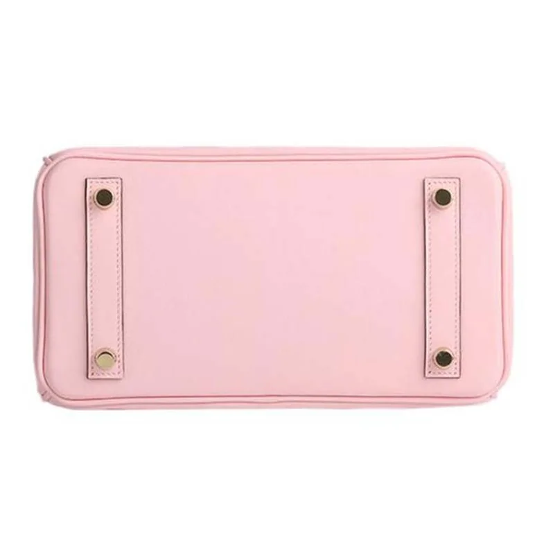 Hermes Birkin 25 Bag in Togo Leather with Gold Hardware in Pink Hermes Birkin 25 Bag in Togo Leather with Gold Hardware in Pink