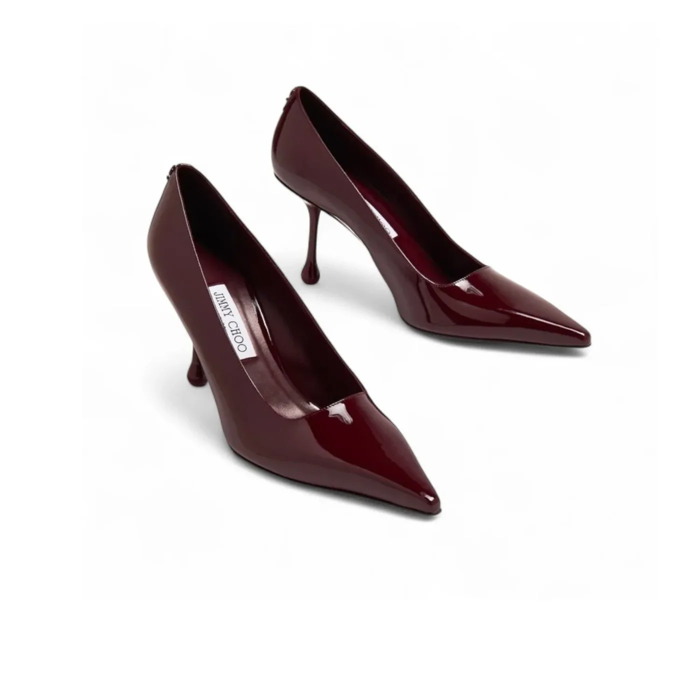 Jimmy Choo Ixia 80 Pumps Garnet IXIA80PAT