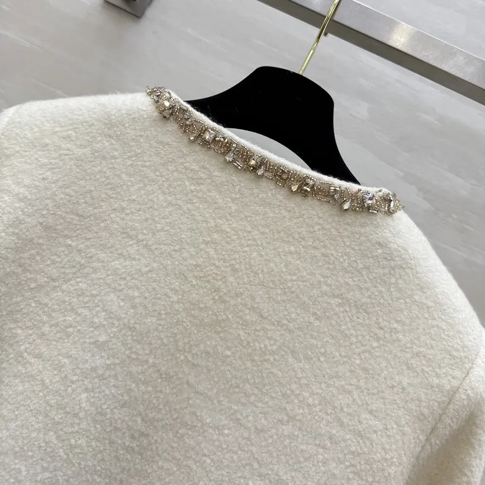 Celine Embroidered Chelsea Jacket in Silk Natté for Women