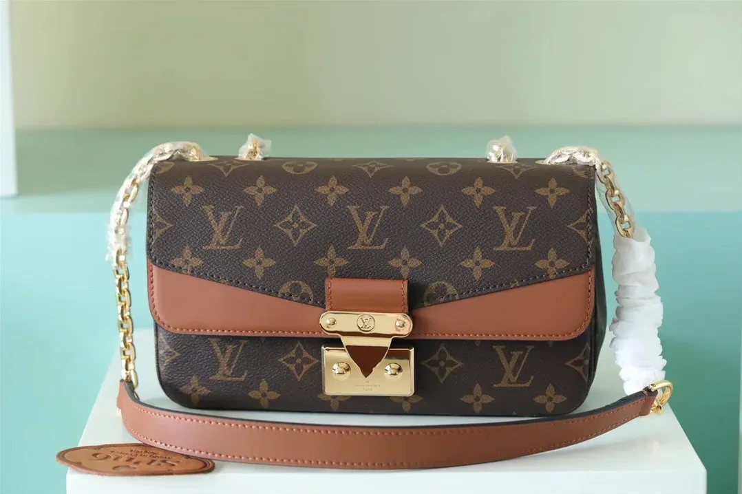 Louis Vuitton Marceau Crossbody Bag / Monogram Caramel Brown Gold Hardware Louis Vuitton Marceau Crossbody Bag / Monogram Caramel Brown Gold Hardware