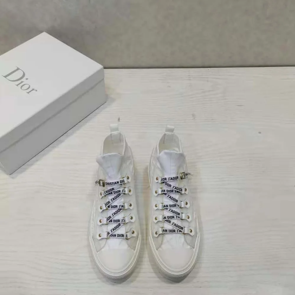 Dior Walk'n'dior Sneaker White Cannage Technical Mesh for Women