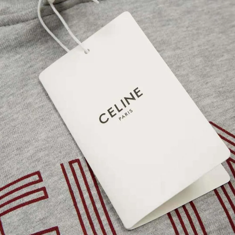 Celine Loose Hoodie in Cotton Fleece for Women