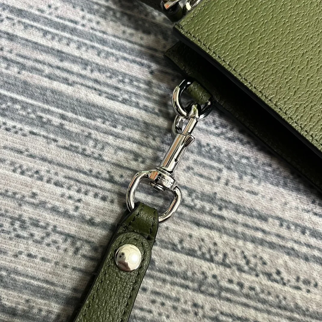 GG Marmont Pouch Green / GG Marmont Pouch Green /