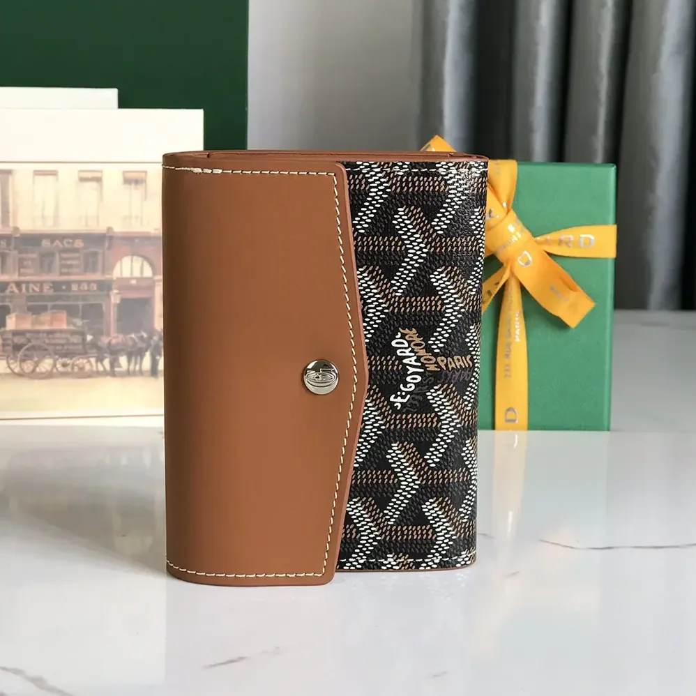 Goyard Saint Gabrie Wallet for Unisex in Tan