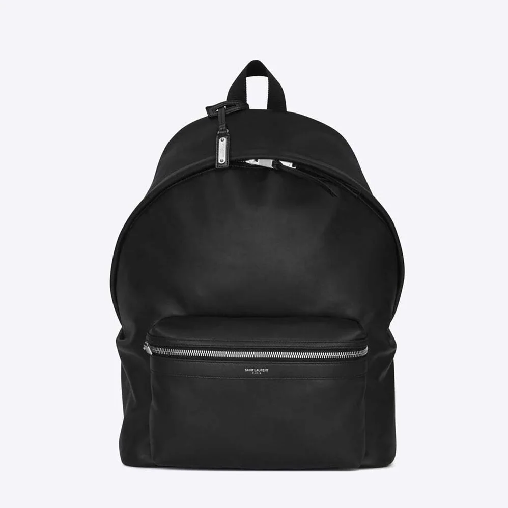 Saint Laurent YSL City Backpack in Matte Leather for Women Saint Laurent YSL City Backpack in Matte Leather for Women