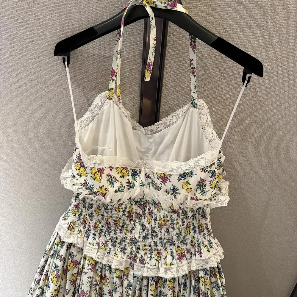 Dolce Gabbana D&G Small Floral for Women in Print Poplin Dress