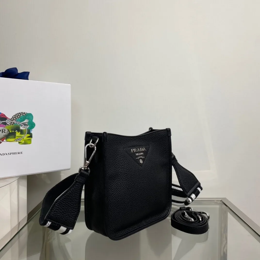 Prada Mini Shoulder Bag Black Prada Mini Shoulder Bag Black
