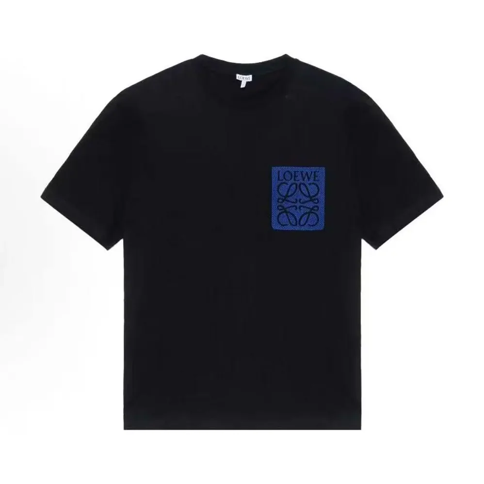 Loewe Relaxed Fit T-shirt in Cotton for Men in Black