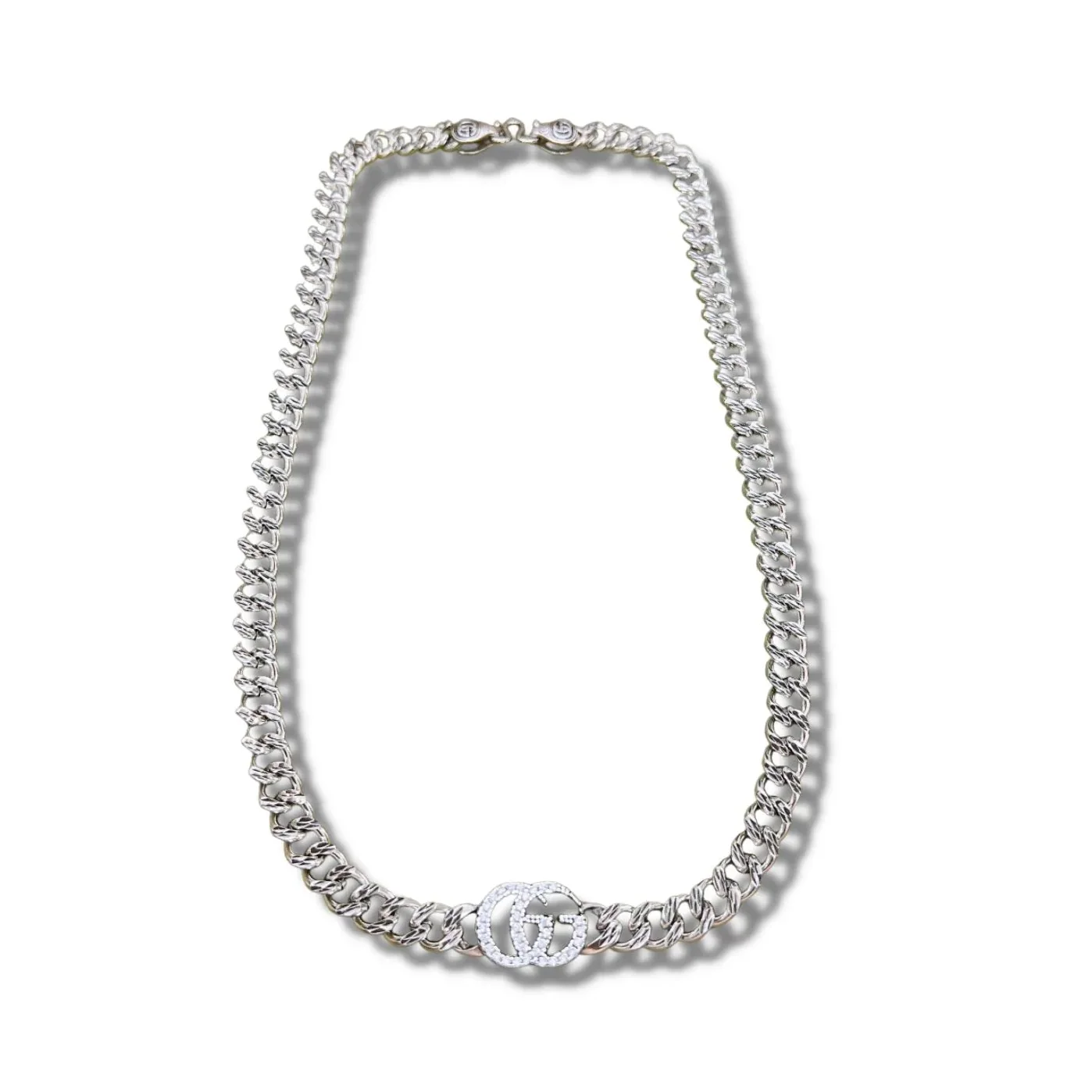 Gucci Necklace Chain Silver Gucci Necklace Chain Silver