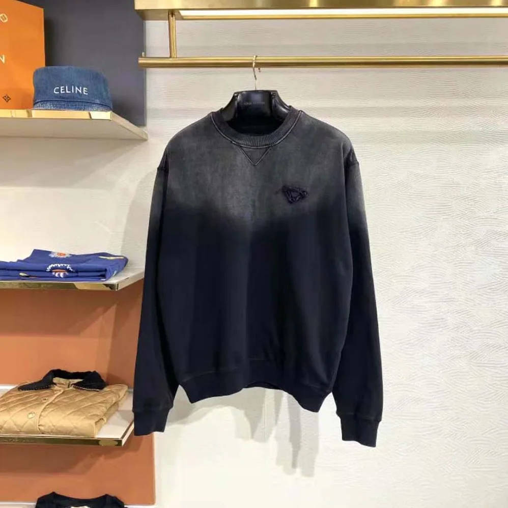 Prada Oversized Garment for Women in dyed Cotton Sweatshirt Prada Oversized Garment for Women in dyed Cotton Sweatshirt