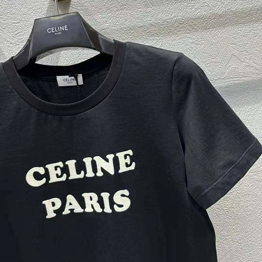 Celine Paris Boxy T for Men in shirt in Cotton Jersey Celine Paris Boxy T for Men in shirt in Cotton Jersey