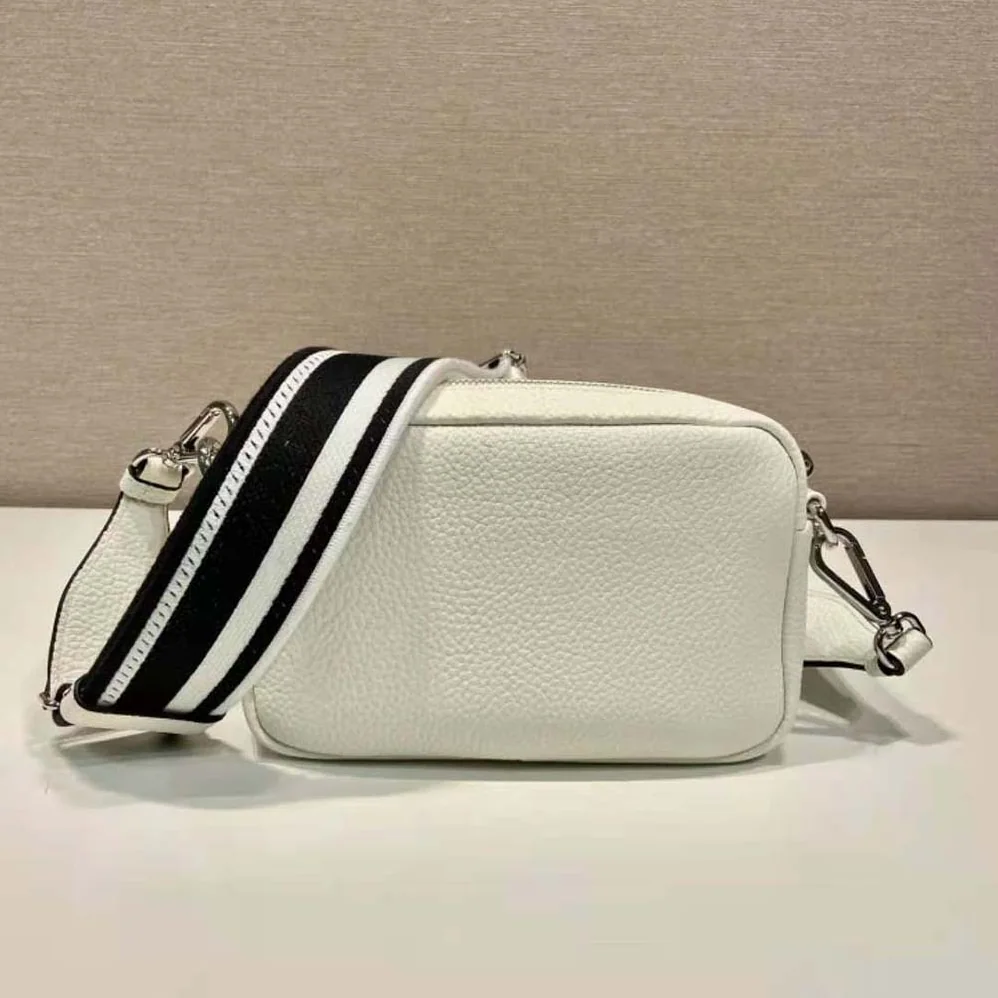 Prada Small Leather Bag for Women in White