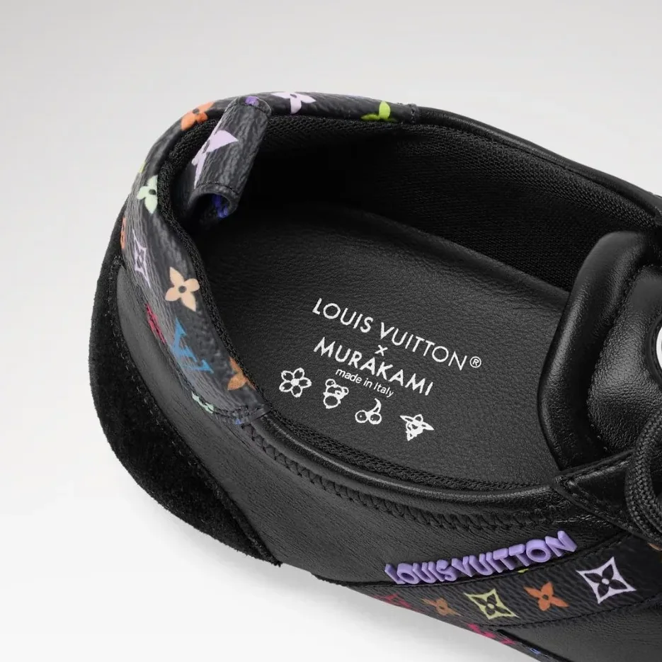Louis Vuitton LV x TM LV Sneakerina Sneakers Black 1AJJTT