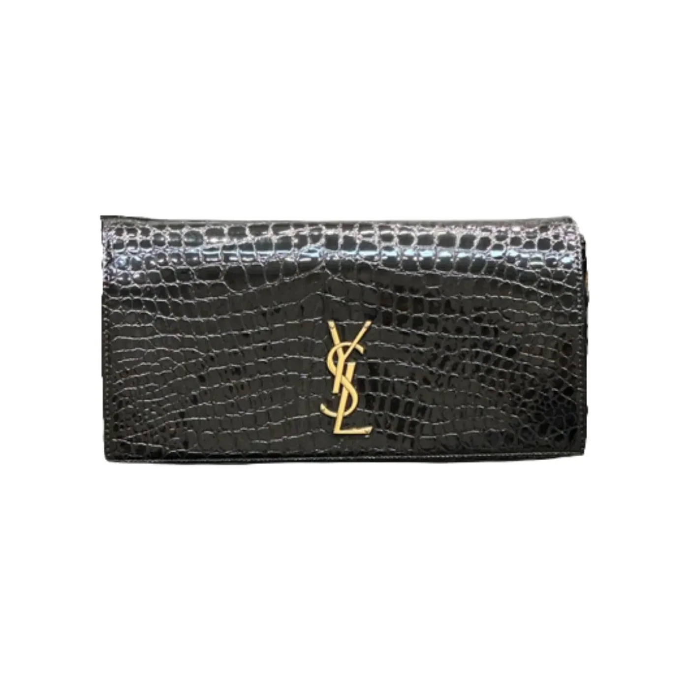 Saint Laurent Cassandre Phone Holder Black / Saint Laurent Cassandre Phone Holder Black /