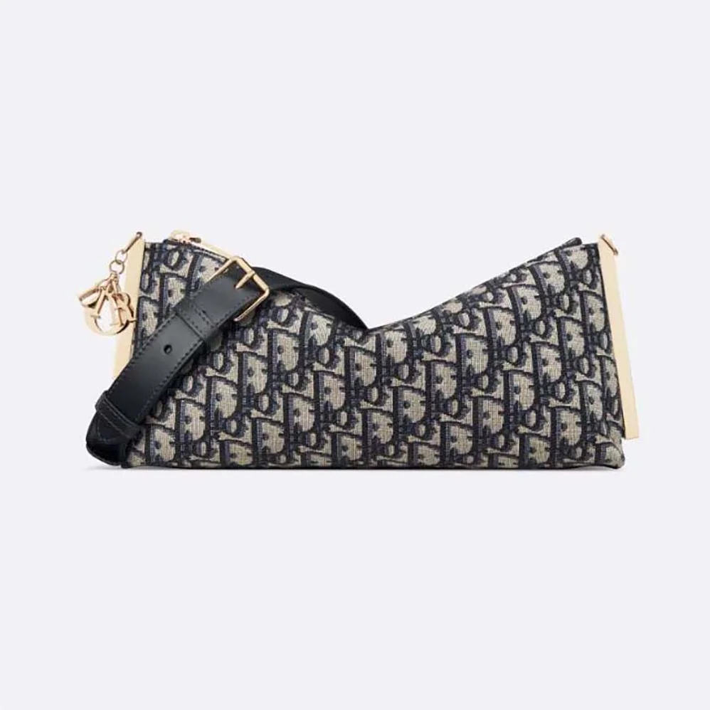 Dior Club Bag Blue Dior Oblique Jacquard for Women Dior Club Bag Blue Dior Oblique Jacquard for Women