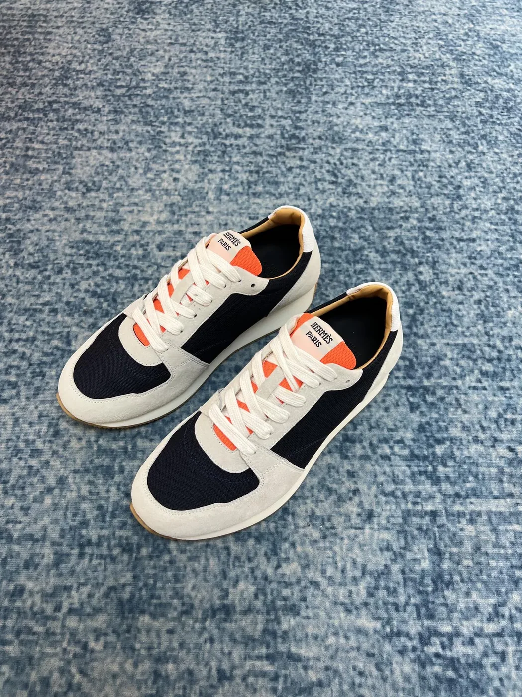 Hermes Escape Sneaker Black in White Hermes Escape Sneaker Black in White