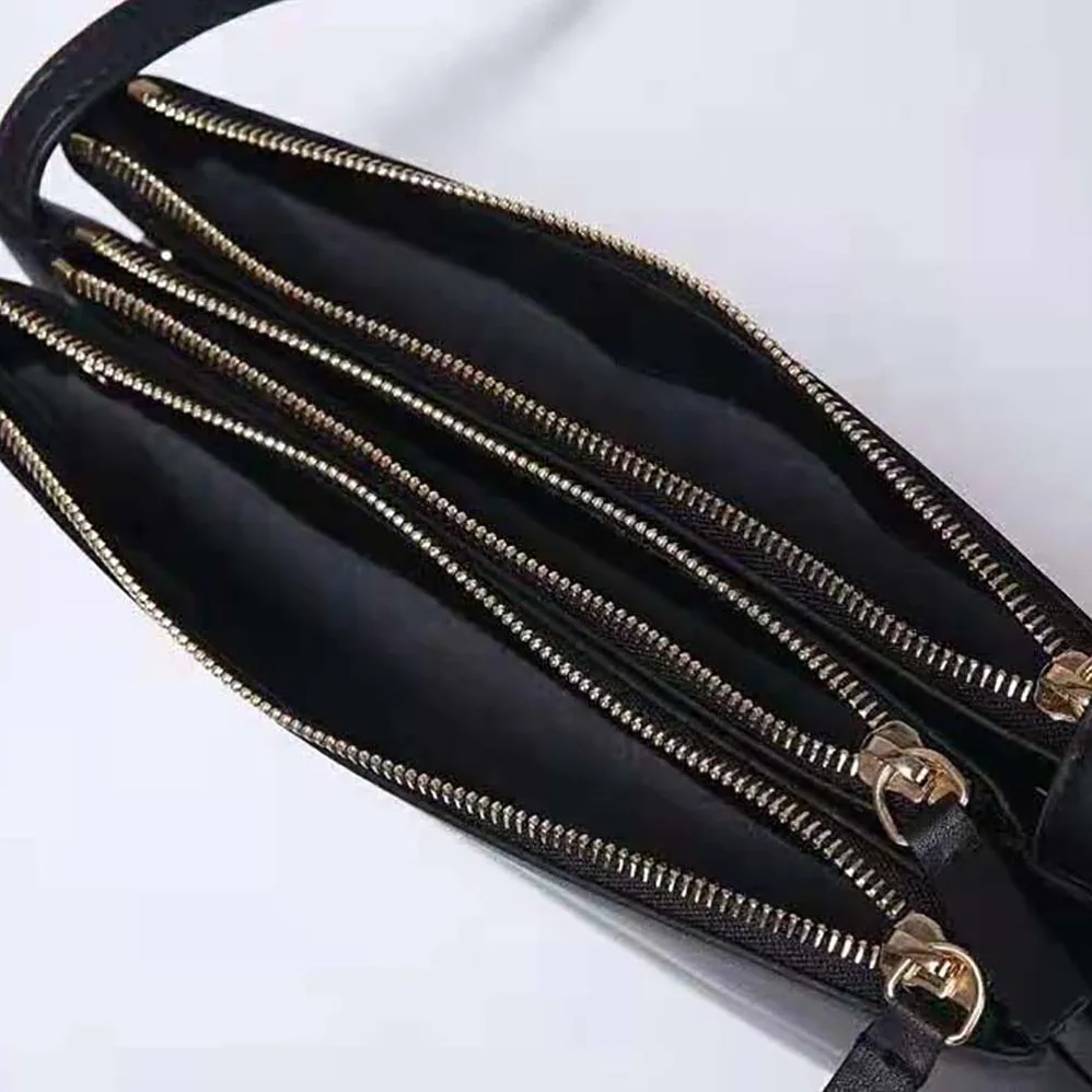 Celine Large Trio Bag in Smooth Lambskin for Women in Black