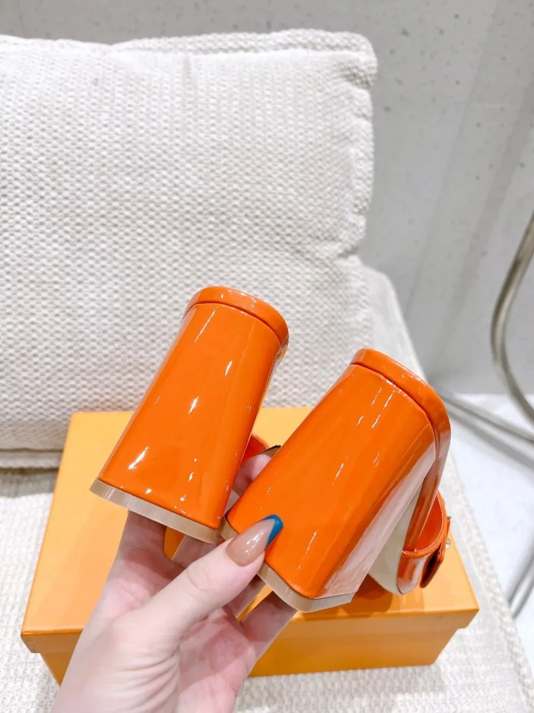 Louis Vuitton Shake Mule Orange Louis Vuitton Shake Mule Orange