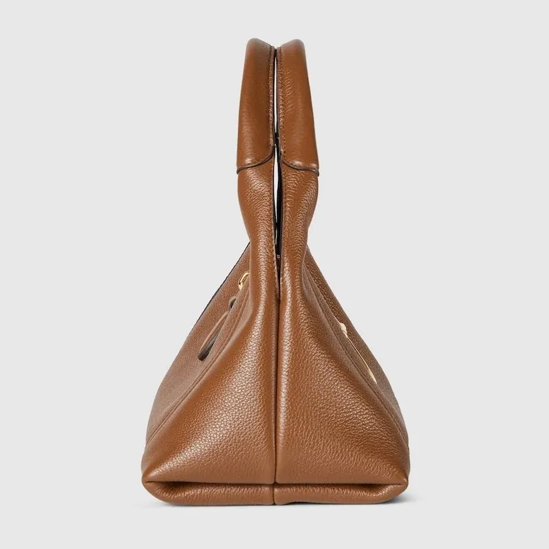 Gucci Softbit Medium Top Handle Bag Brown / Gucci Softbit Medium Top Handle Bag Brown /