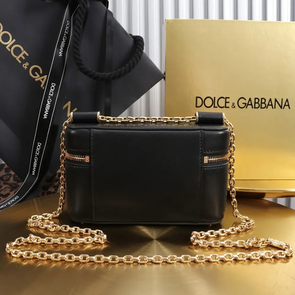 Dolce Gabbana D&G Sicily Crossbody Bag for Women in Black