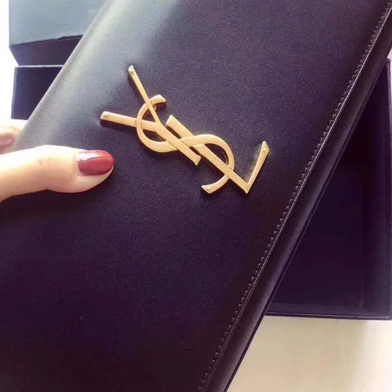 Saint Laurent YSL Kate Clutch Grain De Poudre Embossed for Women