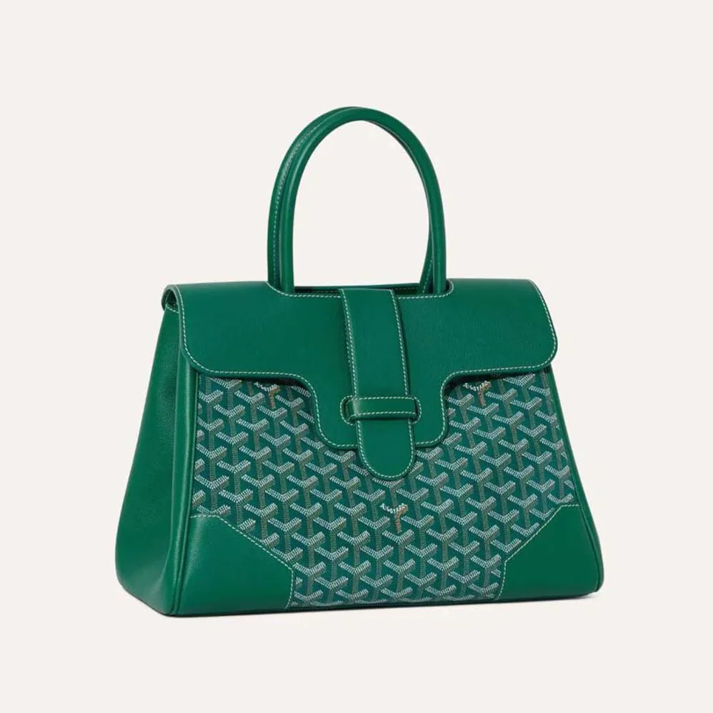 Goyard Saïgon Tote Bag for Women in Green Goyard Saïgon Tote Bag for Women in Green